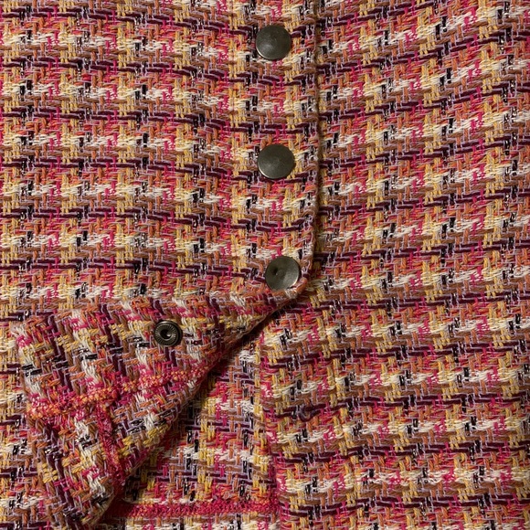 Zara pink tweed mini skirt - Picture 2 of 4